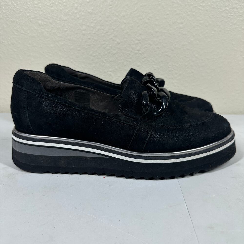 Black Platform Loafers